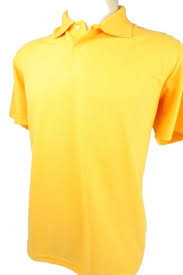 Camisa polo amarela